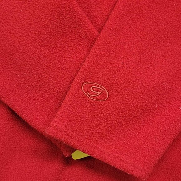 Vintage Gap original athletic men’s red fleece size large. 100% polyester - Picture 3 of 5